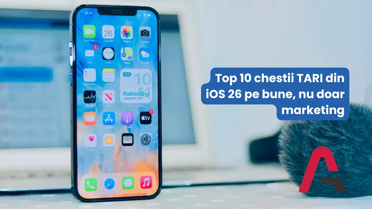 Top 10 chestii TARI din iOS 26 pe bune, nu doar marketing