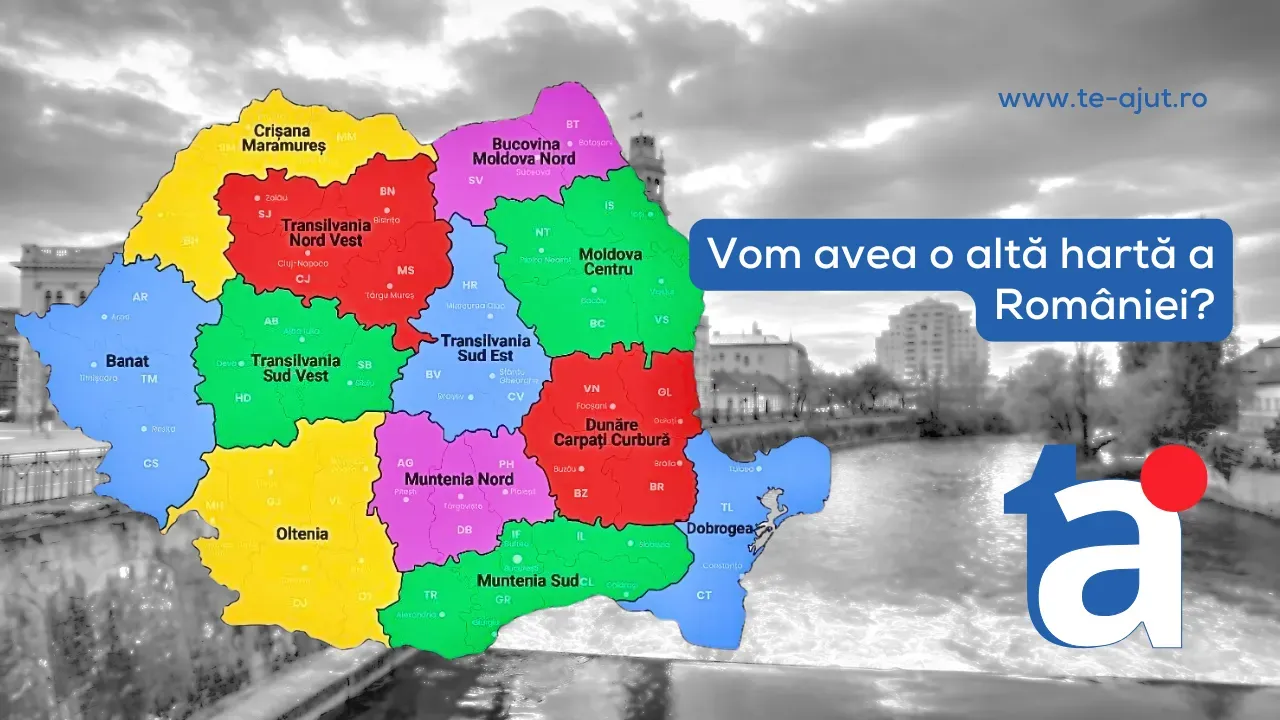 Noua hartă a României?