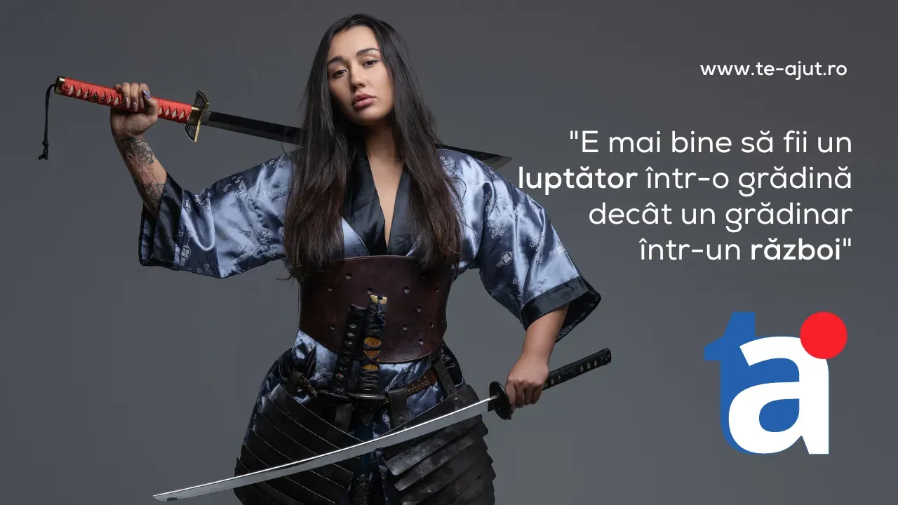 E mai bine să fii un luptător într-o grădină decât un grădinar într-un război