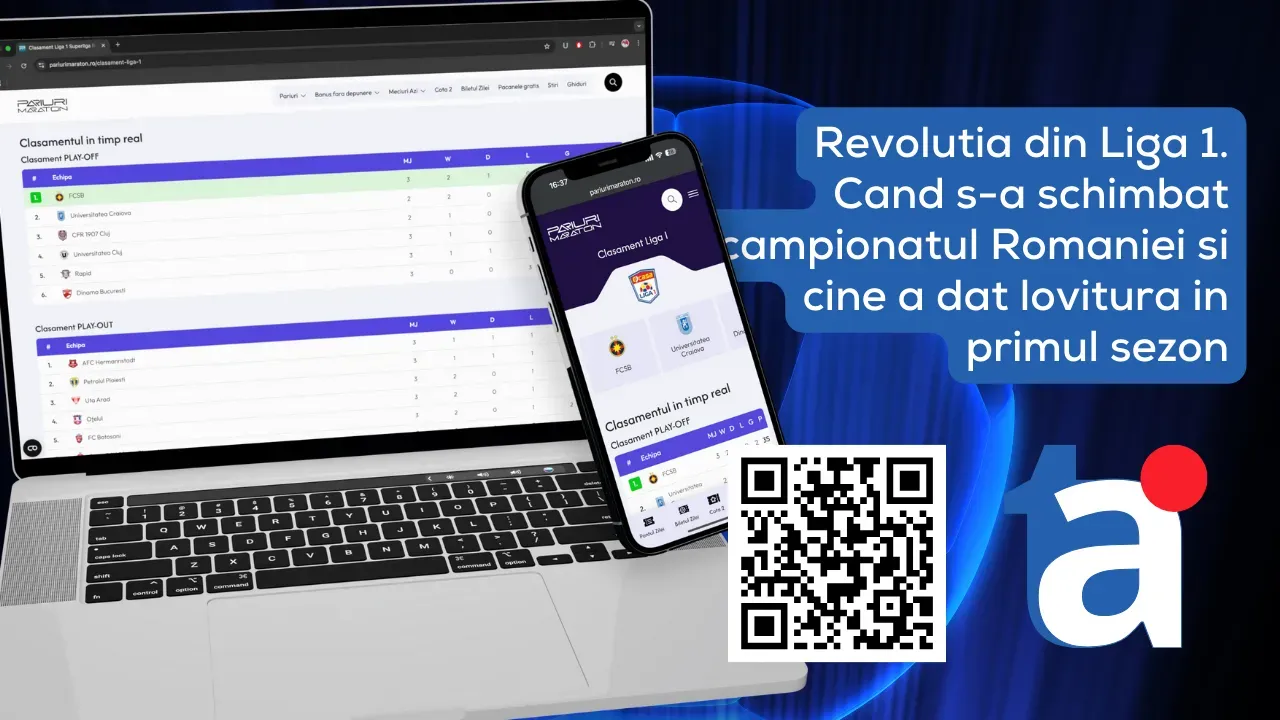 Revolutia din Liga 1. Cand s-a schimbat  campionatul Romaniei si cine a dat lovitura in primul sezon